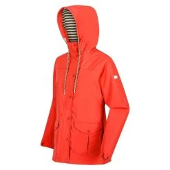 Regatta Veste Imperméable BAYARMA Femme (Rouge Clair) -Vêtements De Sport Extérieur veste impermeable bayarma femme rouge clair 3