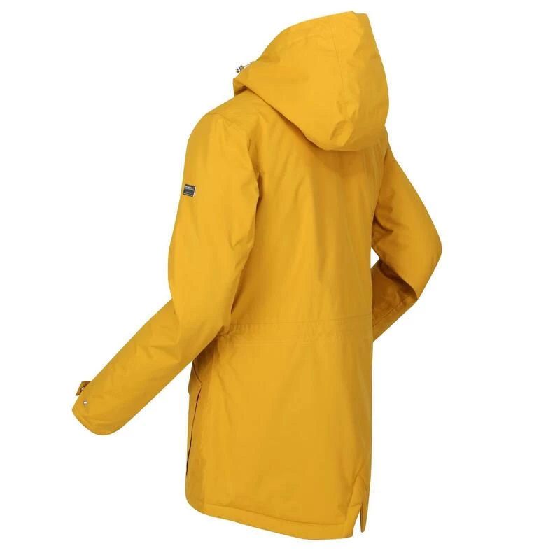 Regatta Veste Imperméable BRIGIDA Femme (Jaune Foncé) 5 Regatta Veste Imperméable BRIGIDA Femme (Jaune Foncé) – Image 3