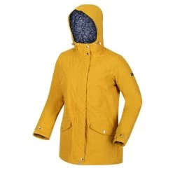 Regatta Veste Imperméable BRIGIDA Femme (Jaune Foncé) 10 Regatta Veste Imperméable BRIGIDA Femme (Jaune Foncé) -Vêtements De Sport Extérieur veste impermeable brigida femme jaune fonce 3