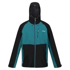 Regatta Veste Imperméable BRITEDALE Homme (Noir / Sarcelle)