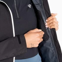 Dare 2b Veste Imperméable CHECKPOINT Femme (Noir / Gris Bleu) 9 Dare 2b Veste Imperméable CHECKPOINT Femme (Noir / Gris Bleu) -Vêtements De Sport Extérieur veste impermeable checkpoint femme noir gris bleu 2