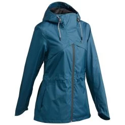 Quechua Veste Imperméable De Randonnée - NH500 - Femme -Vêtements De Sport Extérieur veste impermeable de randonnee nh500 femme 1
