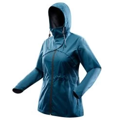 Quechua Veste Imperméable De Randonnée - NH500 - Femme -Vêtements De Sport Extérieur veste impermeable de randonnee nh500 femme 3