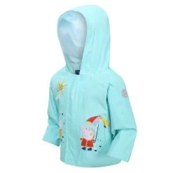 Regatta Veste Imperméable Enfant (Bleu Ciel) -Vêtements De Sport Extérieur veste impermeable enfant bleu ciel 3