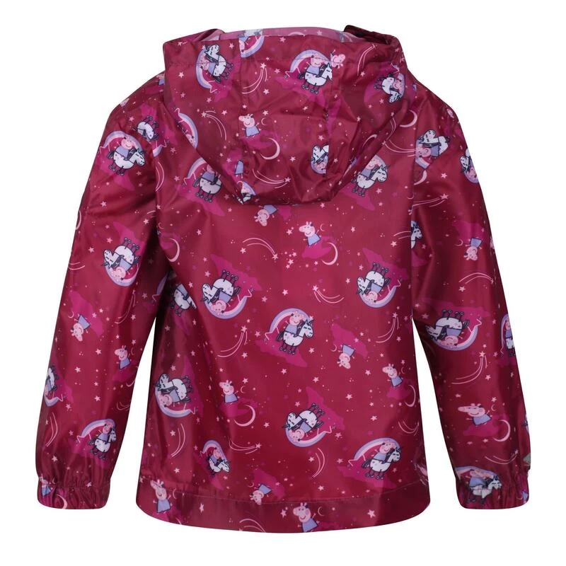 Regatta Veste Imperméable Enfant (Framboise Foncé) 4 Regatta Veste Imperméable Enfant (Framboise Foncé) – Image 2