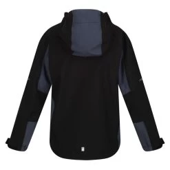 Regatta Veste Imperméable HIGHTON Enfant (Noir / Gris Sombre) 8 Regatta Veste Imperméable HIGHTON Enfant (Noir / Gris Sombre) -Vêtements De Sport Extérieur veste impermeable highton enfant noir gris sombre 1