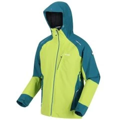 Regatta Veste Imperméable HIGHTON PRO Homme (Vert Kaki Clair / Bleu Sarcelle) -Vêtements De Sport Extérieur veste impermeable highton pro homme vert kaki clair bleu sarcelle 3