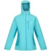 Regatta Veste Imperméable HIGHTON STRETCH Femme (Turquoise Vif / Bleu Turquoise) -Vêtements De Sport Extérieur veste impermeable highton stretch femme turquoise vif bleu turquoise