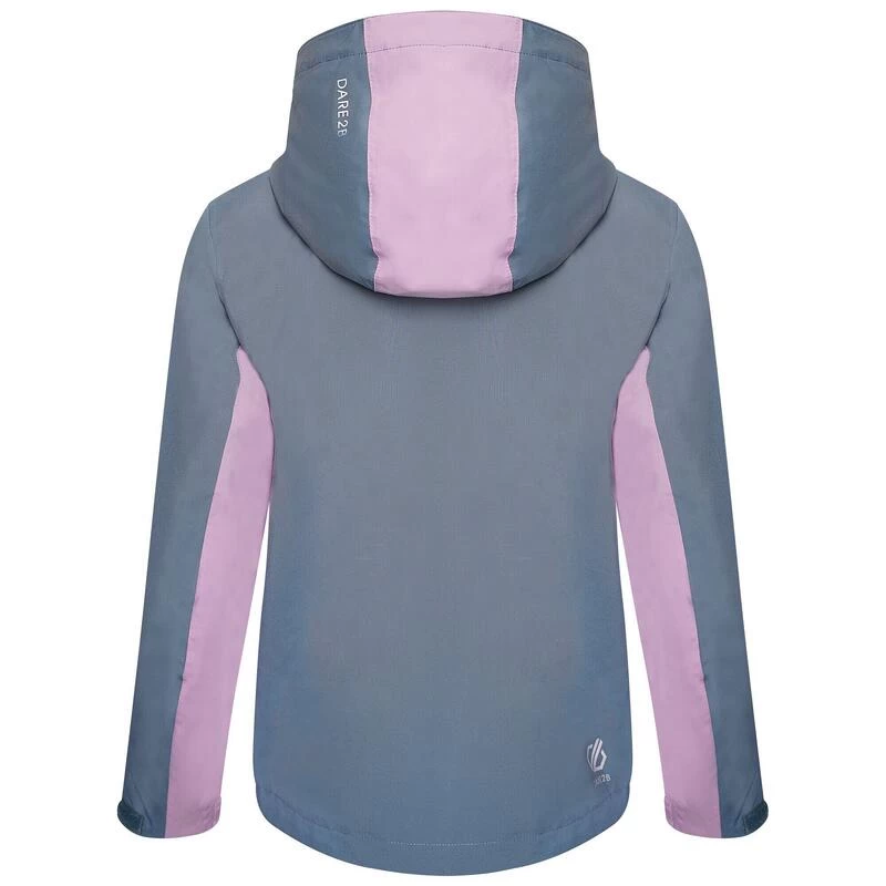 Dare 2b Veste Imperméable IN THE LEAD Enfant (Lavande Clair / Denim Clair) 4 Dare 2b Veste Imperméable IN THE LEAD Enfant (Lavande Clair / Denim Clair) – Image 2