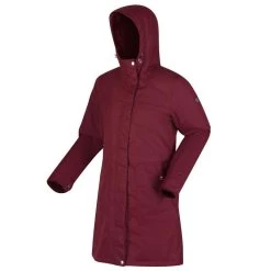 Regatta Veste Imperméable REMINA Femme (Bordeaux) -Vêtements De Sport Extérieur veste impermeable remina femme bordeaux 3
