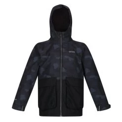 Regatta Veste Imperméable SALMAN Enfant (Noir)