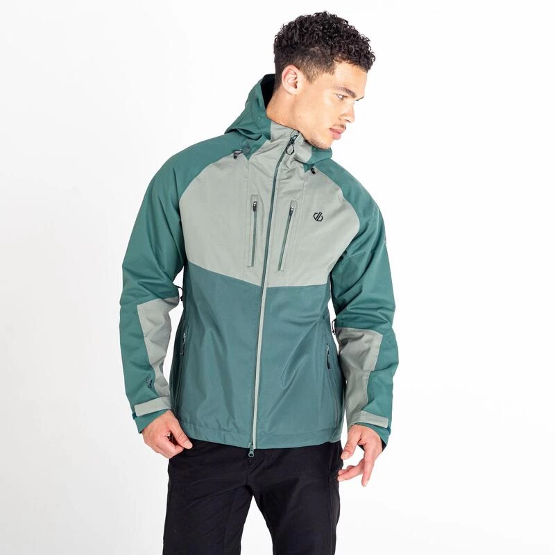 Dare 2b Veste Imperméable SOARING Homme (Vert Sombre / Vert Kaki) 6 Dare 2b Veste Imperméable SOARING Homme (Vert Sombre / Vert Kaki) – Image 4