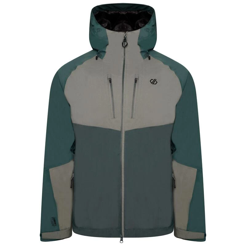 Dare 2b Veste Imperméable SOARING Homme (Vert Sombre / Vert Kaki) 3 Dare 2b Veste Imperméable SOARING Homme (Vert Sombre / Vert Kaki)