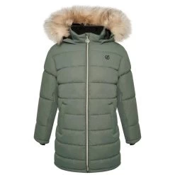 Dare 2b Veste Imperméable STRIKING Fille (Vert Canard)