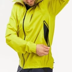 Quechua Veste Imperméable Ultra Légère De Randonnée Rapide - FH 500 - Homme -Vêtements De Sport Extérieur veste impermeable ultra legere de randonnee rapide fh 500 homme 3