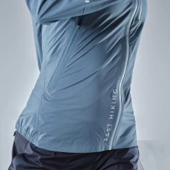 Quechua Veste Imperméable Ultra Légère De Randonnée Rapide - FH500 Rain - Femme Bleu -Vêtements De Sport Extérieur veste impermeable ultra legere de randonnee rapide fh500 rain femme bleu 4