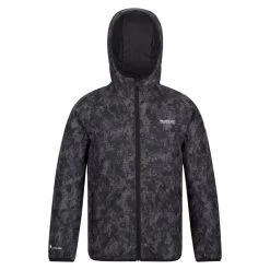 Regatta Veste Imperméable VOLCANICS Enfant (Gris Foncé)