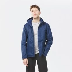 Quechua Veste Légère Imperméable De Randonnée - MH100 - Homme 11 Quechua Veste Légère Imperméable De Randonnée - MH100 - Homme -Vêtements De Sport Extérieur veste legere impermeable de randonnee mh100 homme 4