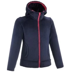Quechua Veste Polaire Chaude De Randonnée - MH500 Bleu - Enfant 7-15 Ans
