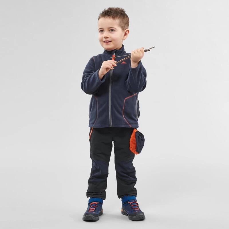 Quechua Veste Polaire De Randonnée - MH150 Bleu Marine - Enfant 2-6 Ans 4 Quechua Veste Polaire De Randonnée - MH150 Bleu Marine - Enfant 2-6 Ans – Image 2