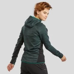 Quechua Veste Polaire Fine De Randonnée - MH520 Light - Femme -Vêtements De Sport Extérieur veste polaire fine de randonnee mh520 light femme 2