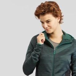 Quechua Veste Polaire Fine De Randonnée - MH520 Light - Femme -Vêtements De Sport Extérieur veste polaire fine de randonnee mh520 light femme 3