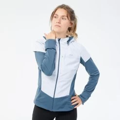 Quechua Veste Polaire Hybride De Randonnée - MH920 Hood - Femme -Vêtements De Sport Extérieur veste polaire hybride de randonnee mh920 hood femme 2