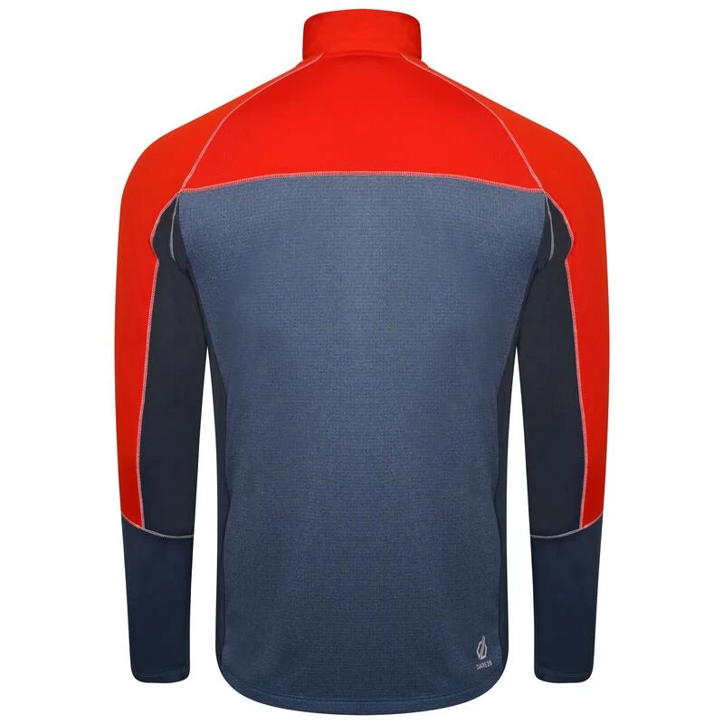 Dare 2b Veste Polaire REFORMED Homme (Orange Foncé / Bleuet) 4 Dare 2b Veste Polaire REFORMED Homme (Orange Foncé / Bleuet) – Image 2