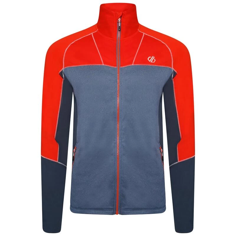 Dare 2b Veste Polaire REFORMED Homme (Orange Foncé / Bleuet) 3 Dare 2b Veste Polaire REFORMED Homme (Orange Foncé / Bleuet)