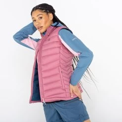 Dare 2b Veste Sans Manches DETER Femme (Rose) -Vêtements De Sport Extérieur veste sans manches deter femme rose 3