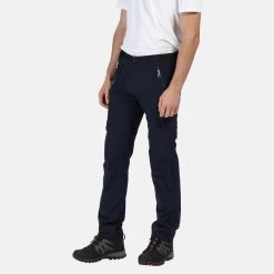 Regatta Xert III Homme Randonnée Pantalon Modulable - Marine -Vêtements De Sport Extérieur xert iii homme randonnee pantalon modulable marine 4